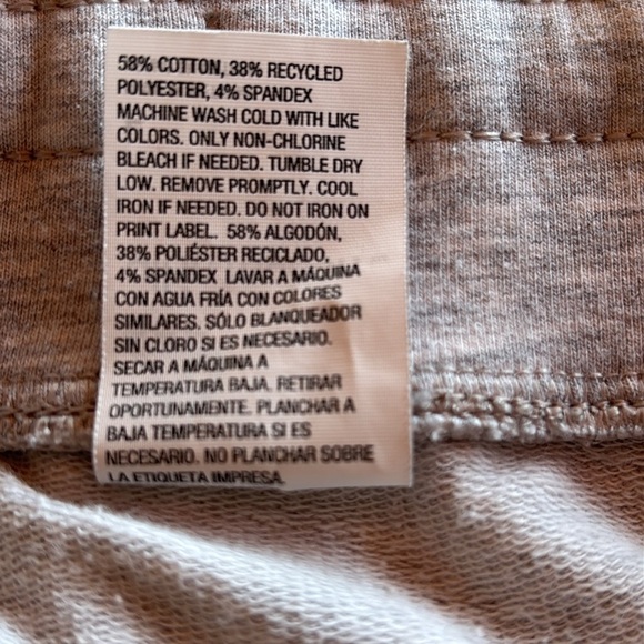 All In Motion women’s Gray cotton Blend Jogger Pants stretchy Large - Picture 10 of 10